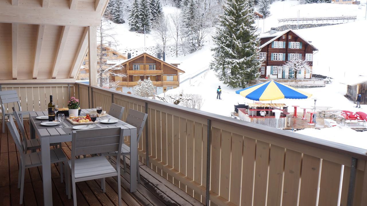 Chalet Brunner Penthouse Wengen Eksteriør bilde