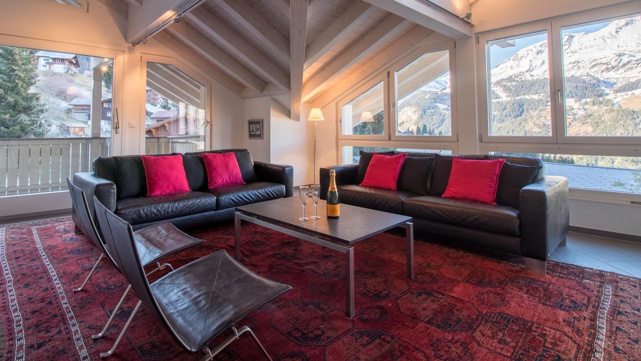 Chalet Brunner Penthouse Wengen Eksteriør bilde