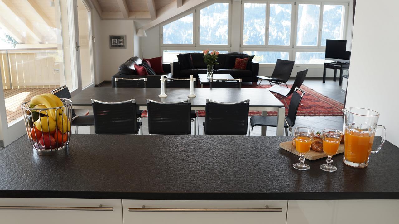 Chalet Brunner Penthouse Wengen Eksteriør bilde
