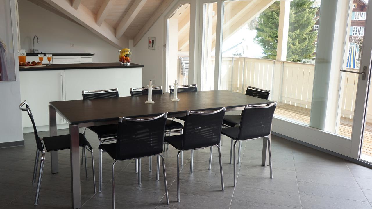 Chalet Brunner Penthouse Wengen Eksteriør bilde